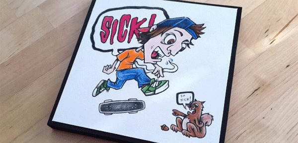 Free Art Friday: Skater